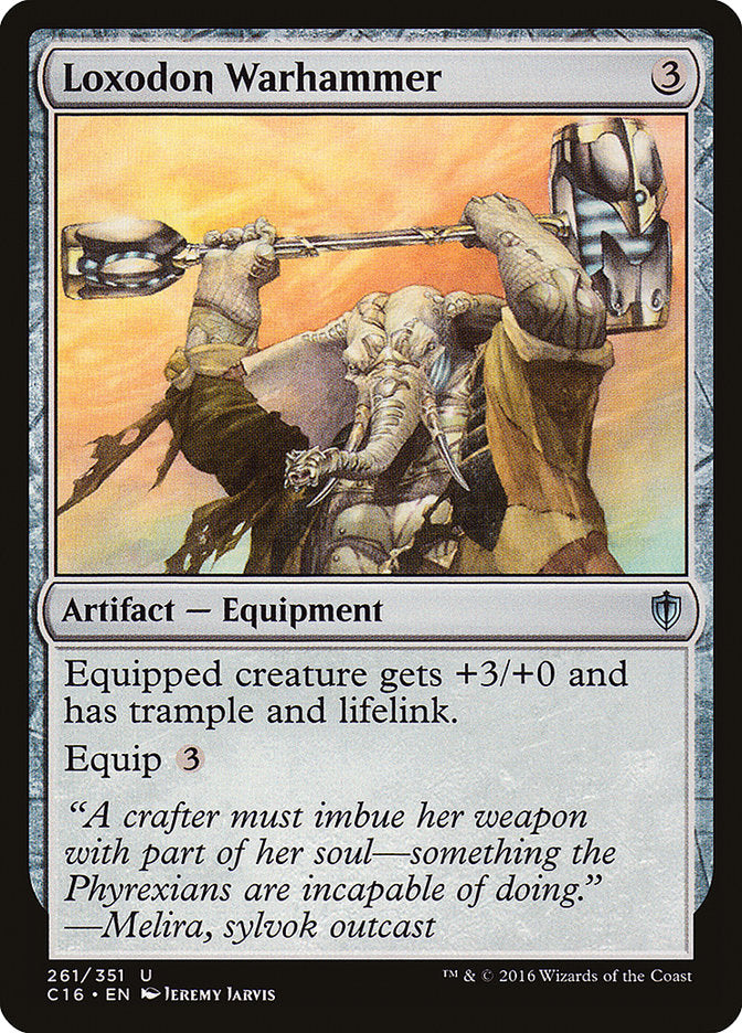 Loxodon Warhammer [Commander 2016] | Black Swamp Games