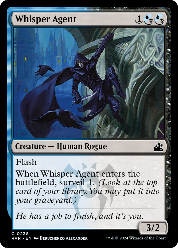 Whisper Agent [Ravnica Remastered] | Black Swamp Games