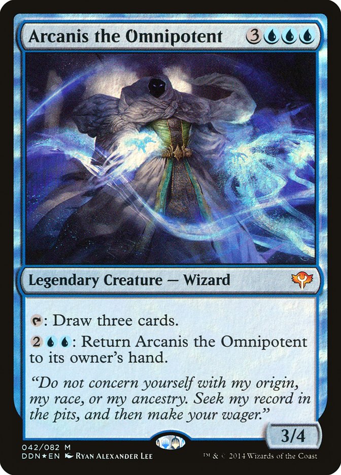 Arcanis the Omnipotent [Duel Decks: Speed vs. Cunning] | Black Swamp Games