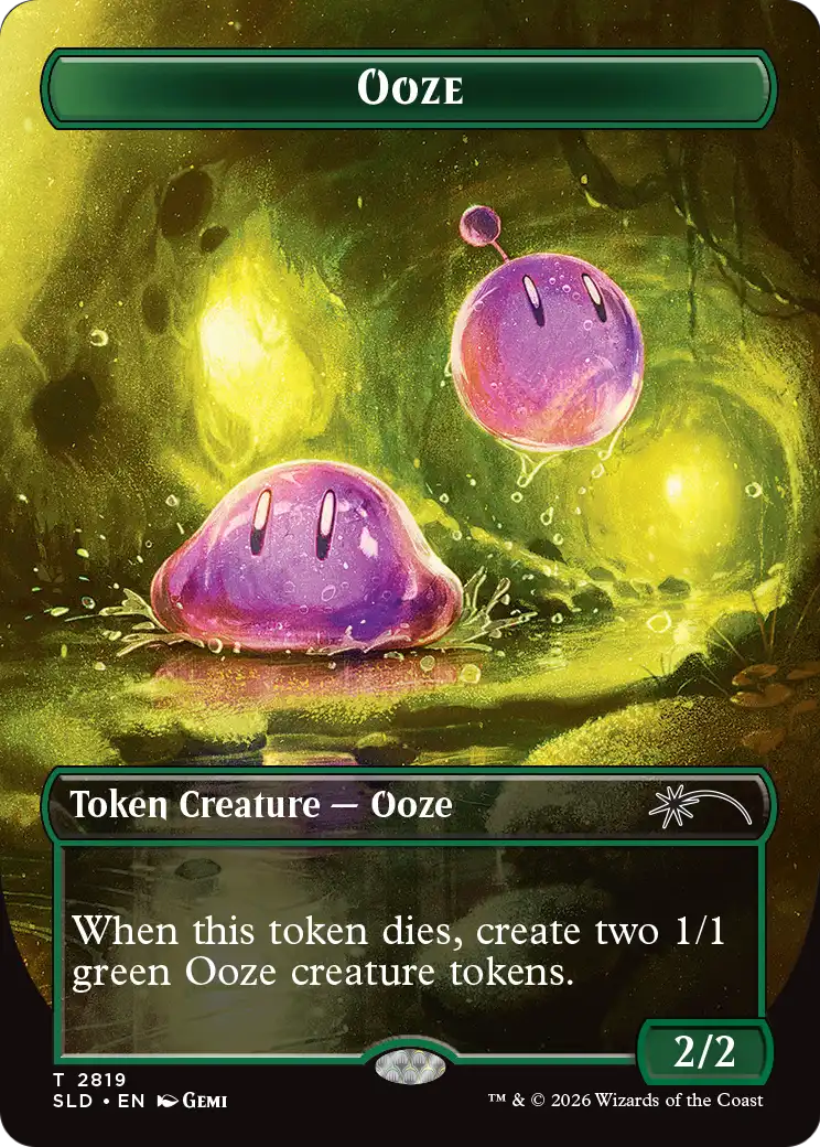 Ooze Token [Secret Lair Drop Series] | Black Swamp Games