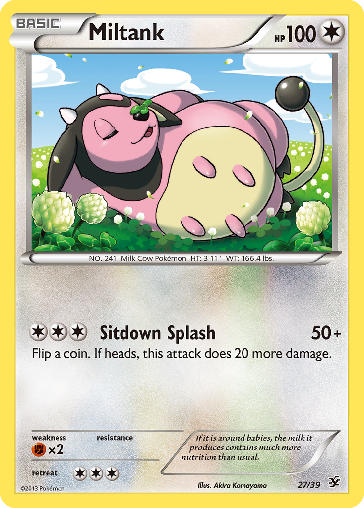 Miltank (27/39) [XY: Kalos Starter Set] | Black Swamp Games
