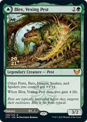 Blex, Vexing Pest // Search for Blex [Strixhaven: School of Mages Prerelease Promos] | Black Swamp Games
