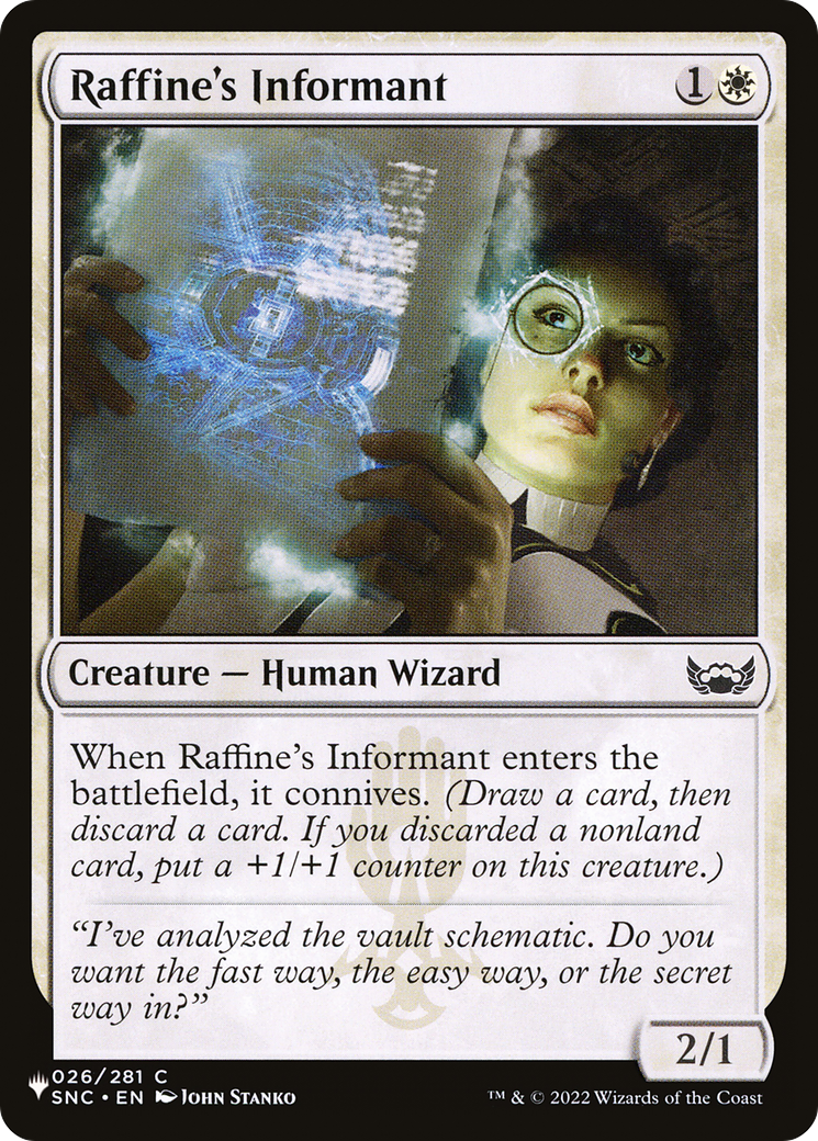 Raffine's Informant [The List] | Black Swamp Games