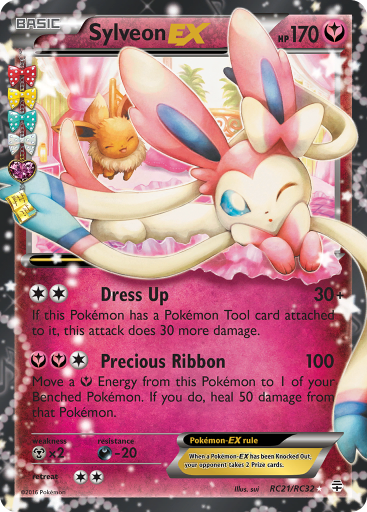 Sylveon EX (RC21/RC32) [XY: Generations] | Black Swamp Games