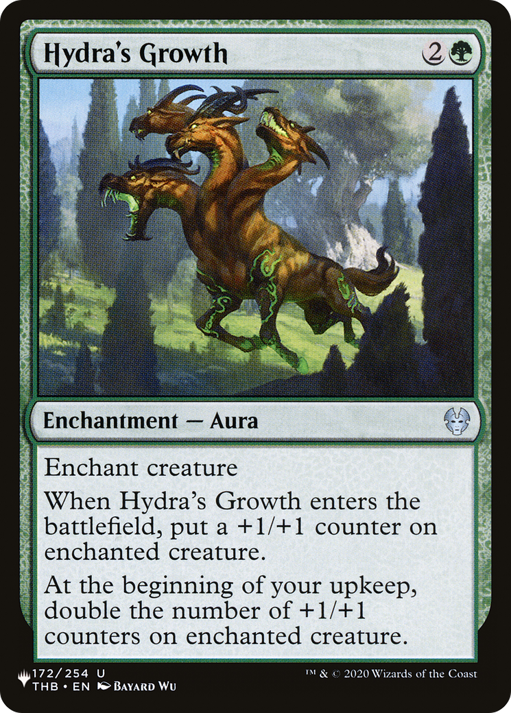 Hydra's Growth [The List Reprints] | Black Swamp Games