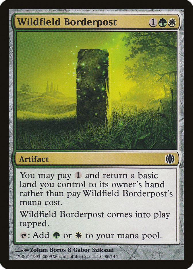 Wildfield Borderpost [Alara Reborn] | Black Swamp Games