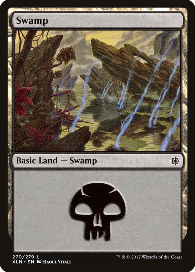 Swamp (270) [Ixalan] | Black Swamp Games