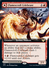 Flamescroll Celebrant // Revel in Silence (Extended Art) [Strixhaven: School of Mages] | Black Swamp Games