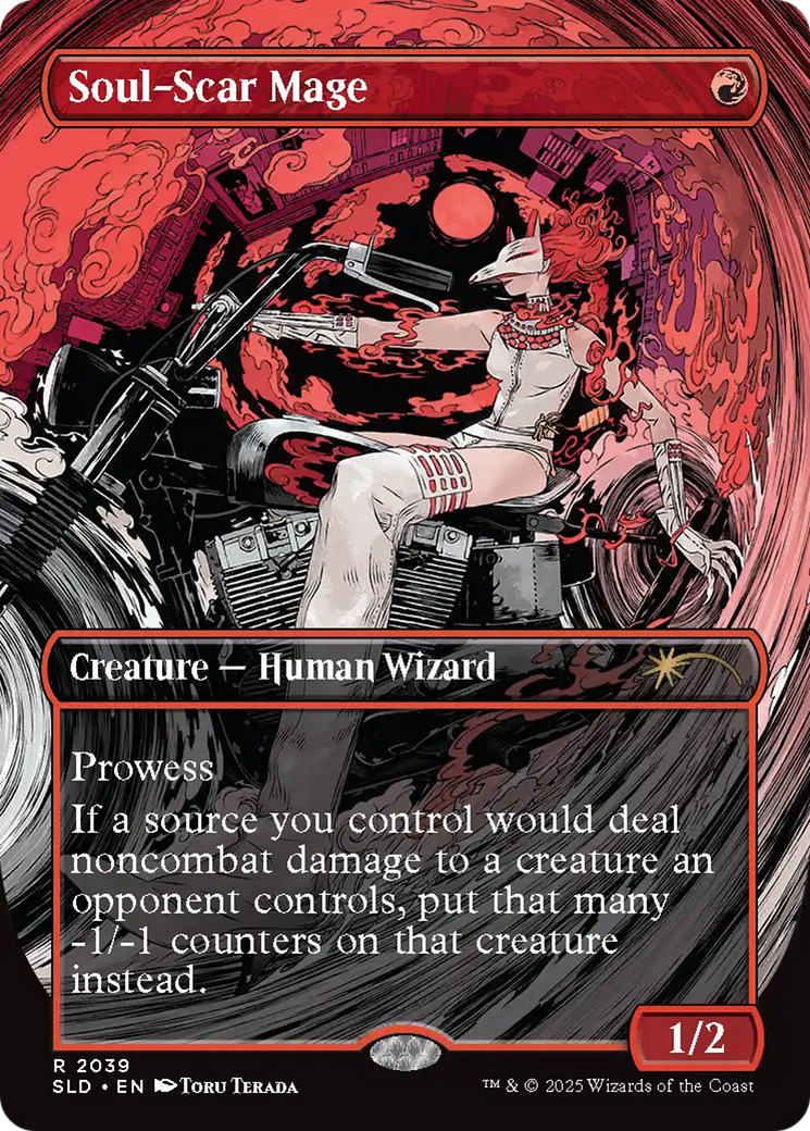 Soul-Scar Mage (2039) (Rainbow Foil) [Secret Lair Drop Series] | Black Swamp Games