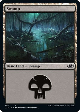 Swamp (106) [Jumpstart 2022] | Black Swamp Games