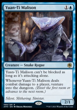 Yuan-Ti Malison (Promo Pack) [Dungeons & Dragons: Adventures in the Forgotten Realms Promos] | Black Swamp Games