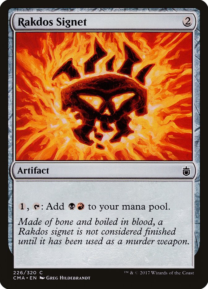 Rakdos Signet [Commander Anthology] | Black Swamp Games