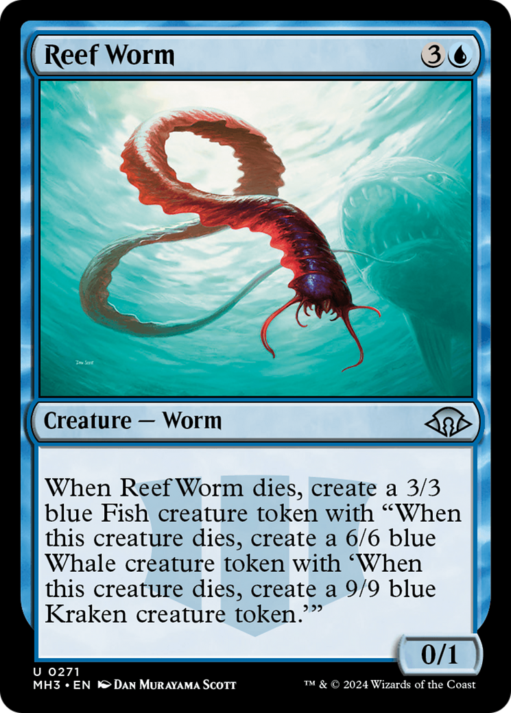 Reef Worm [Modern Horizons 3] | Black Swamp Games