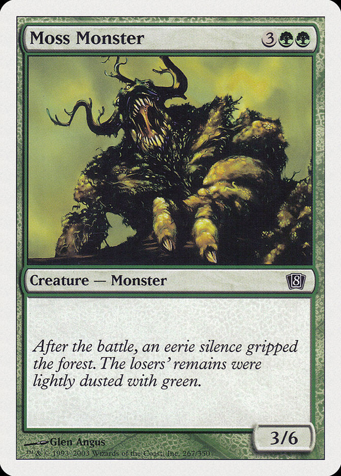 Moss Monster [Eighth Edition] | Black Swamp Games