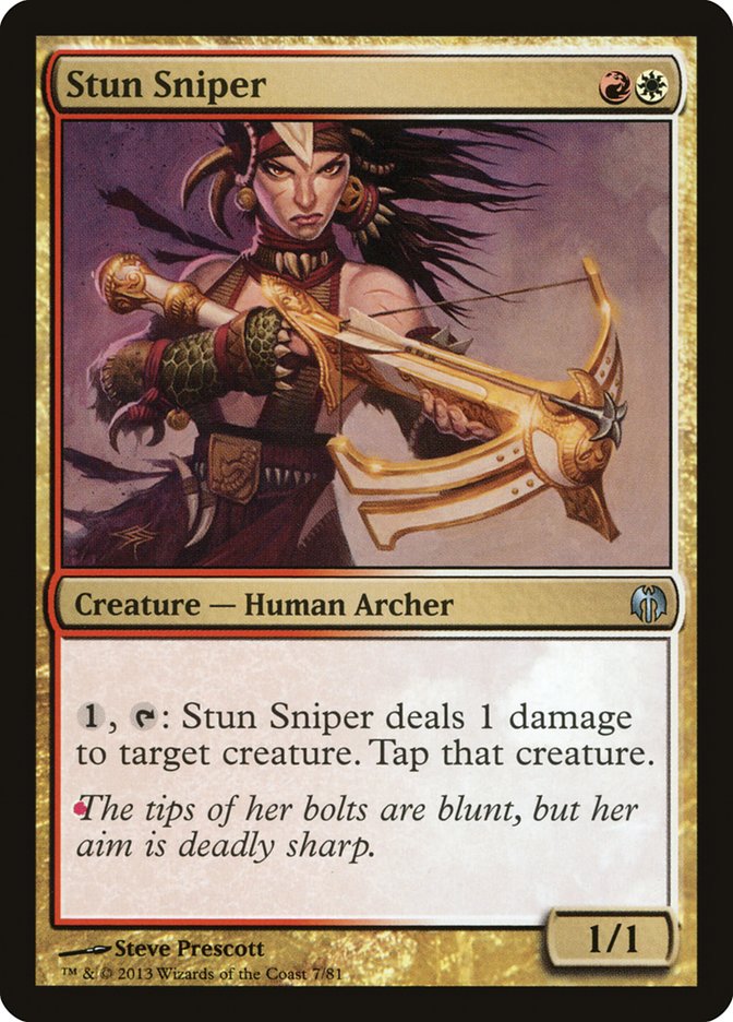 Stun Sniper [Duel Decks: Heroes vs. Monsters] | Black Swamp Games