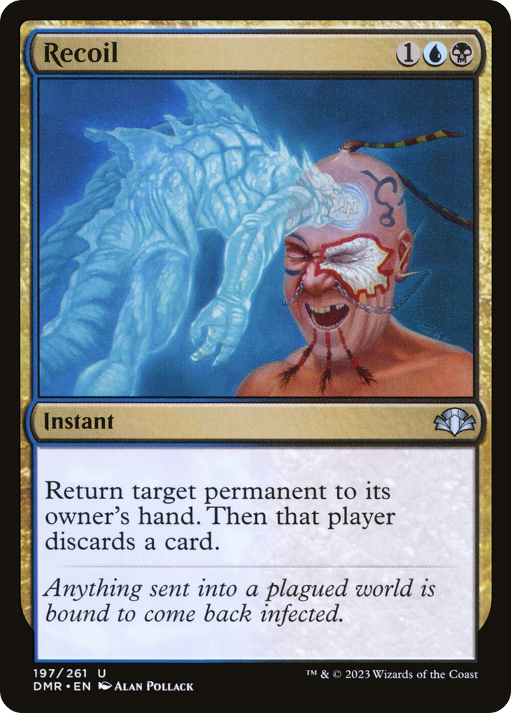 Recoil [Dominaria Remastered] | Black Swamp Games