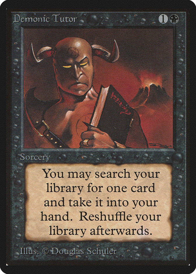 Demonic Tutor [Beta Edition] | Black Swamp Games