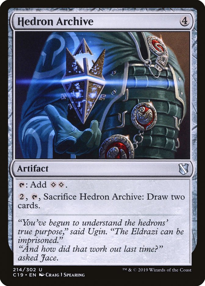 Hedron Archive [Commander 2019] | Black Swamp Games