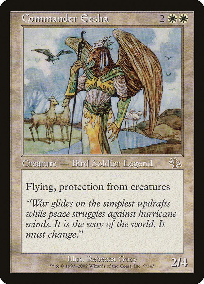 Commander Eesha [Judgment] | Black Swamp Games