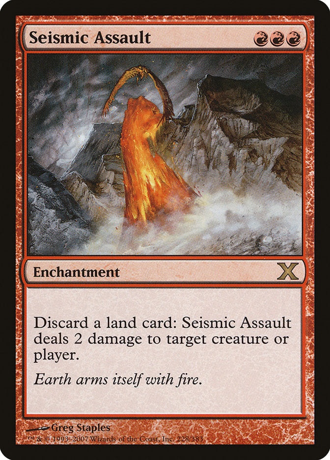 Seismic Assault [Tenth Edition] | Black Swamp Games