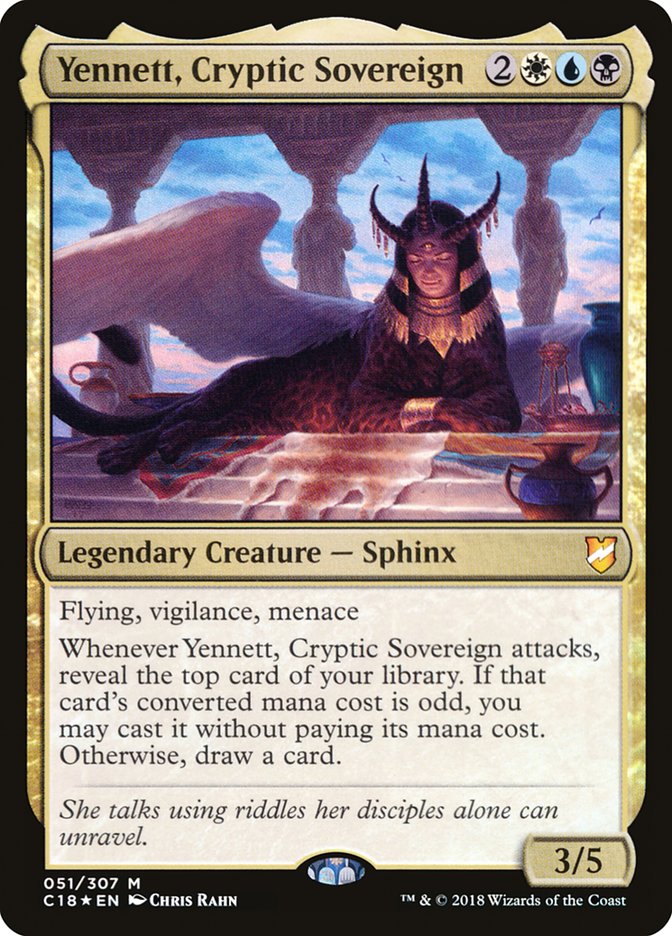 Yennett, Cryptic Sovereign [Commander 2018] | Black Swamp Games