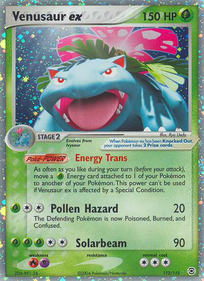 Venusaur ex (112/112) [EX: FireRed & LeafGreen] | Black Swamp Games