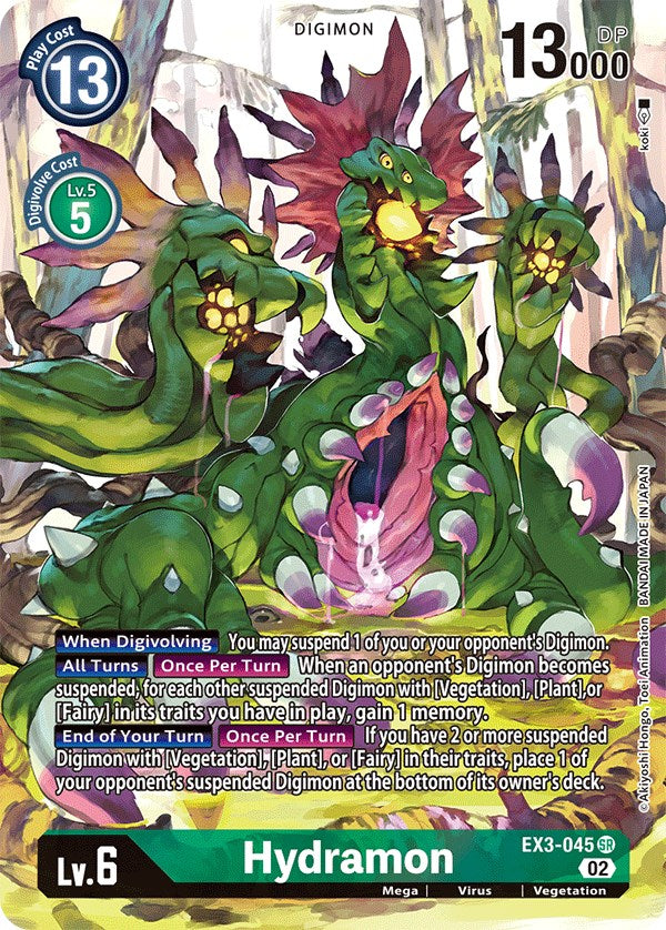 Hydramon [EX3-045] (Alternate Art) [Draconic Roar] | Black Swamp Games