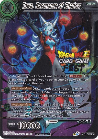 Towa, Resonance of Shadow (Card Game Fest 2022) (BT14-123) [Tournament Promotion Cards] | Black Swamp Games