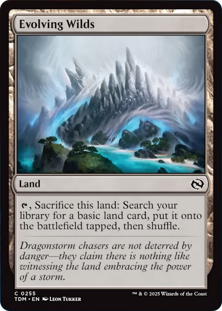 Evolving Wilds [Tarkir: Dragonstorm] | Black Swamp Games