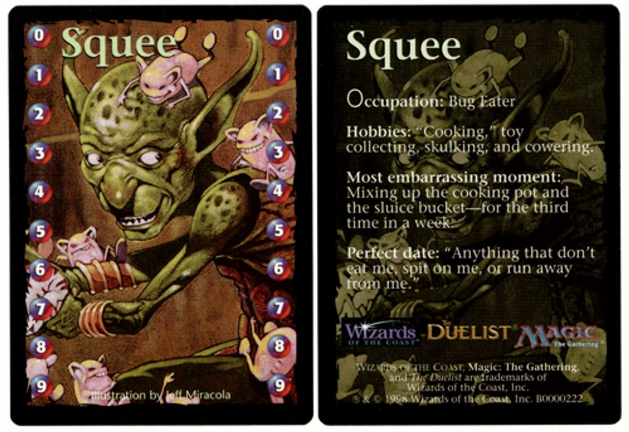 Squee Life Counter Token [Media Promos] | Black Swamp Games