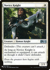 Novice Knight [The List] | Black Swamp Games