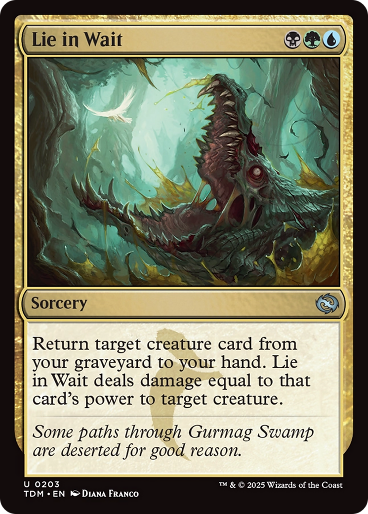 Lie in Wait [Tarkir: Dragonstorm] | Black Swamp Games