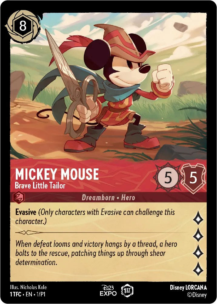 Mickey Mouse (1) [D23 Promos] | Black Swamp Games
