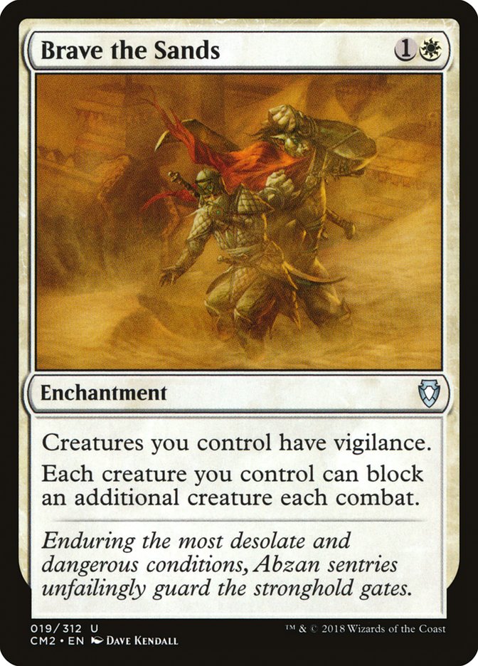 Brave the Sands [Commander Anthology Volume II] | Black Swamp Games