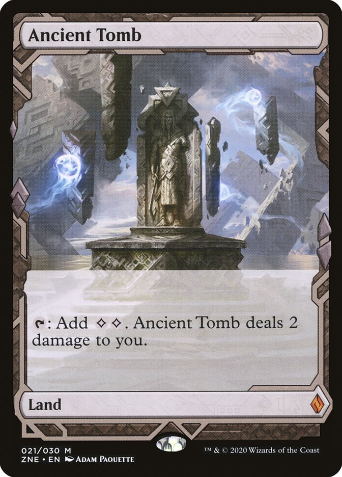 Ancient Tomb (Expeditions) [Zendikar Rising Expeditions] | Black Swamp Games