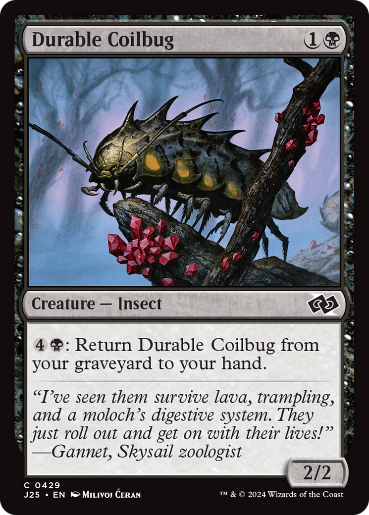Durable Coilbug [Foundations Jumpstart] | Black Swamp Games
