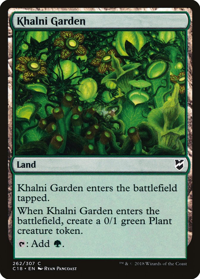 Khalni Garden [Commander 2018] | Black Swamp Games