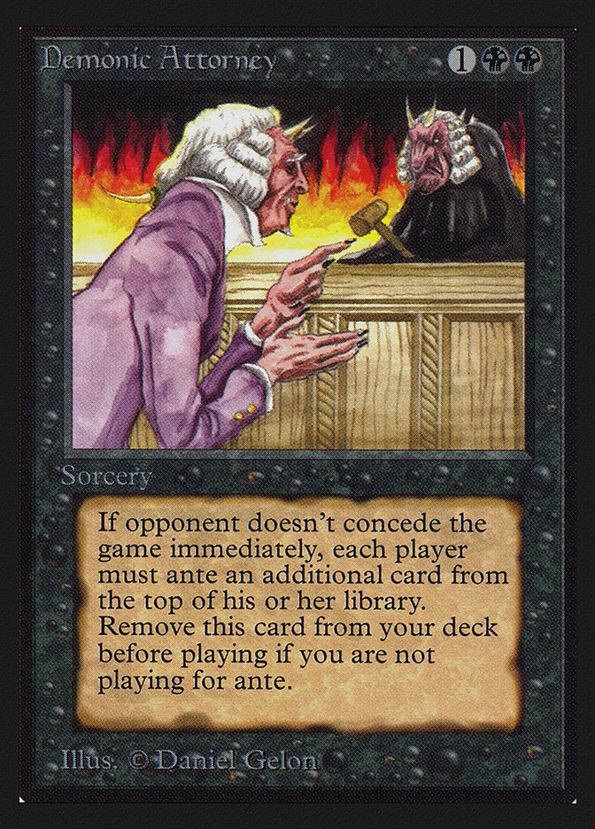 Demonic Attorney [International Collectors' Edition] | Black Swamp Games