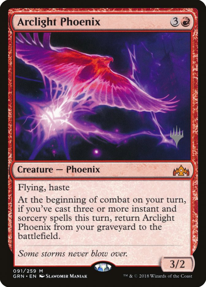 Arclight Phoenix (Promo Pack) [Guilds of Ravnica Promos] | Black Swamp Games