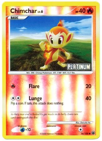 Chimchar (56/100) [Burger King Promos: 2009 Collection] | Black Swamp Games