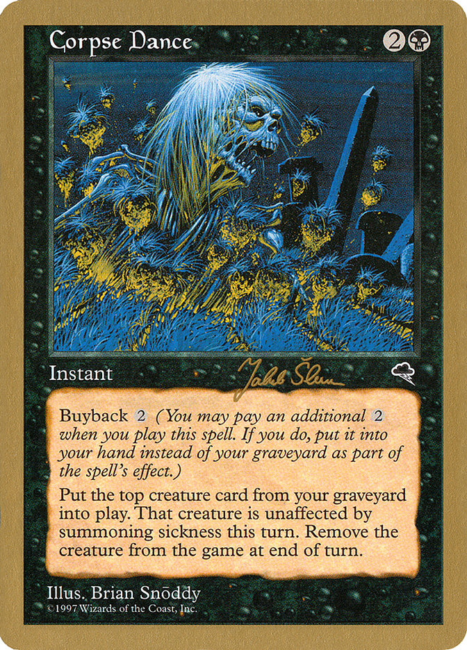 Corpse Dance (Jakub Slemr) [World Championship Decks 1999] | Black Swamp Games