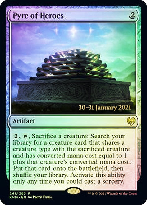 Pyre of Heroes [Kaldheim Prerelease Promos] | Black Swamp Games
