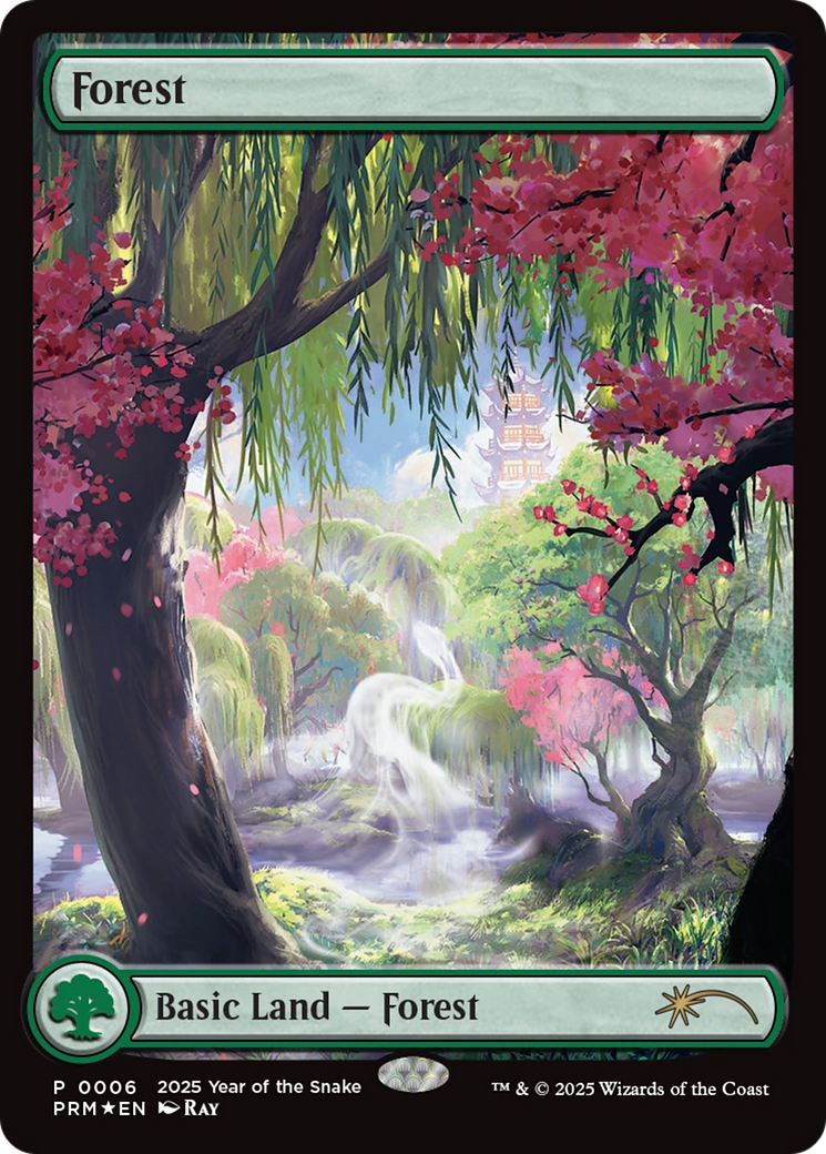 Forest (Year of the Snake 2025) [Standard Showdown Promos] | Black Swamp Games