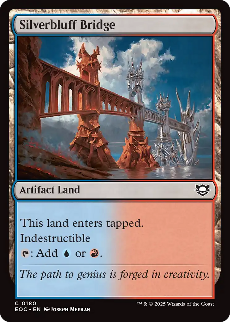 Silverbluff Bridge [Edge of Eternities Commander] | Black Swamp Games