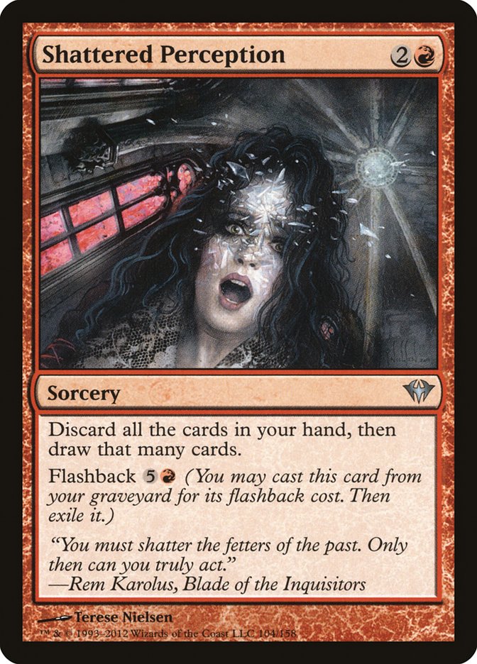 Shattered Perception [Dark Ascension] | Black Swamp Games
