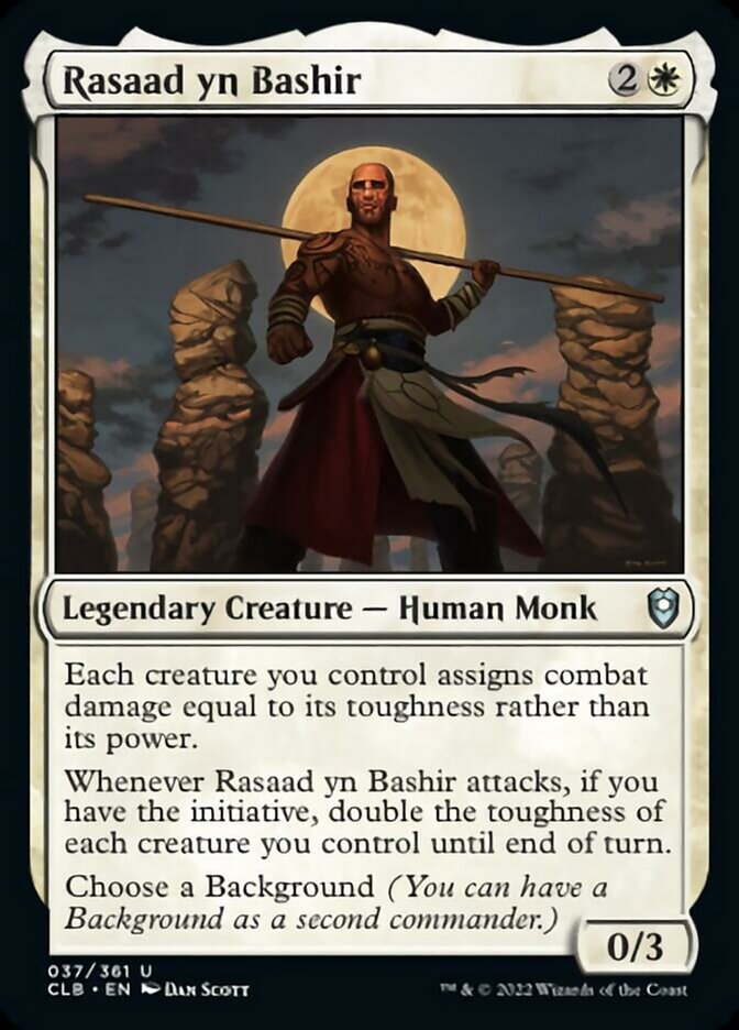 Rasaad yn Bashir [Commander Legends: Battle for Baldur's Gate] | Black Swamp Games