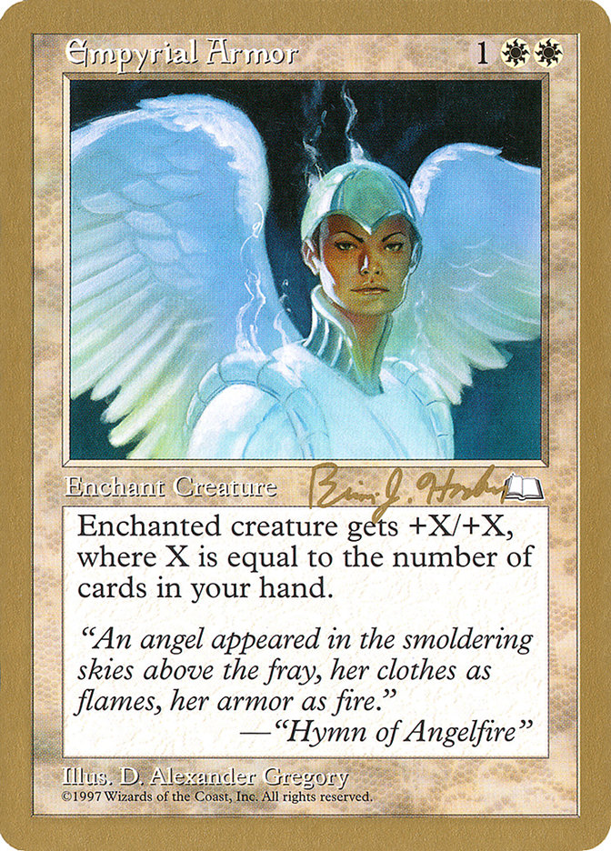 Empyrial Armor (Brian Hacker) [World Championship Decks 1998] | Black Swamp Games