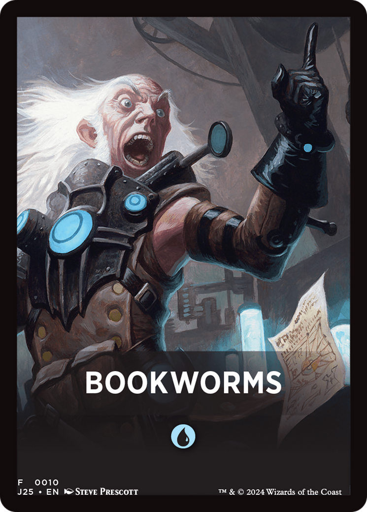 Bookworms Theme Card [Foundations Jumpstart Front Cards] | Black Swamp Games