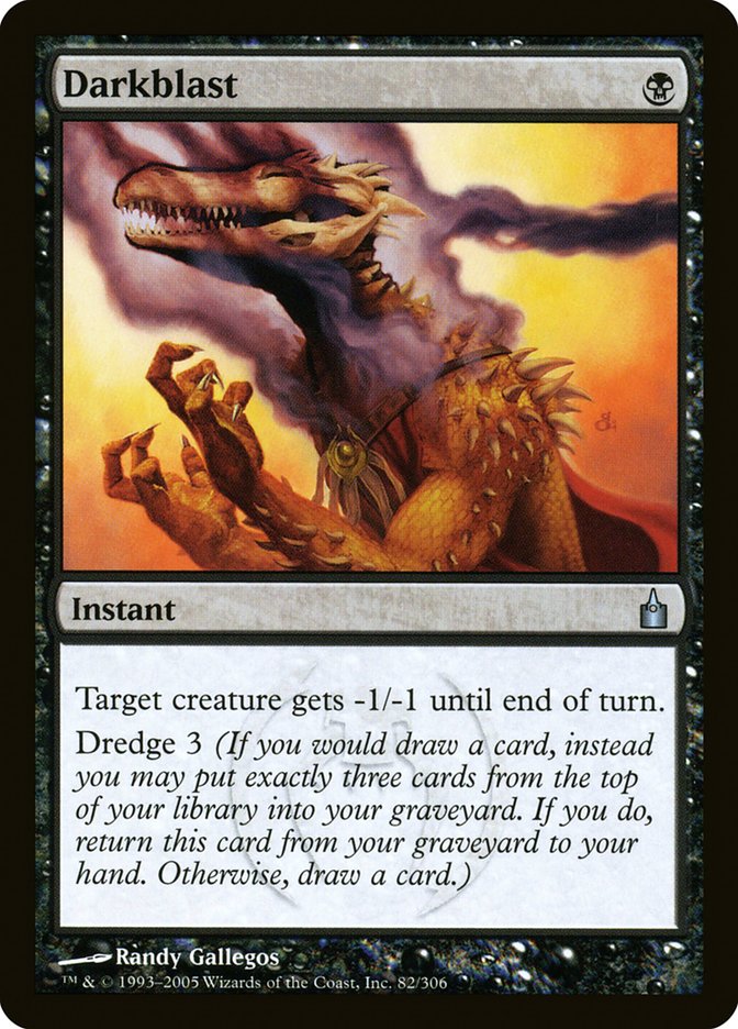 Darkblast [Ravnica: City of Guilds] | Black Swamp Games