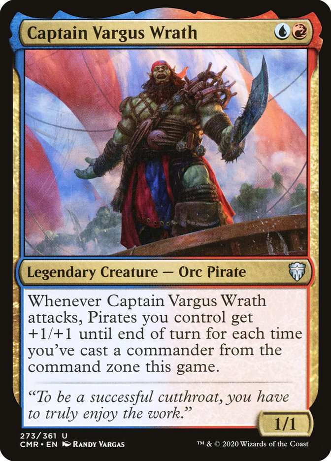 Captain Vargus Wrath [Commander Legends] | Black Swamp Games